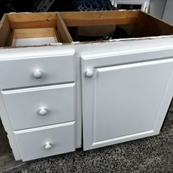 Vanity Cabinet and Medicine Cabinet 