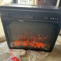 18” Electric Fireplace Insert