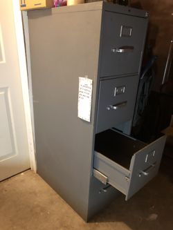 Standard file cabinet in good shape
