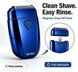 Traveller Mini Cordless Rechargeable Electric Beard Shaver
