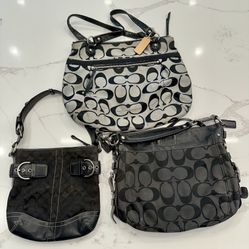 3 Coach Bags