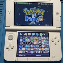 Nintendo White 3DS XL - Custom Setup - 64GB