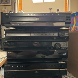assorted electronic (CD Players and DVD Players)  **MUST GO NAME YOUR PRICE**