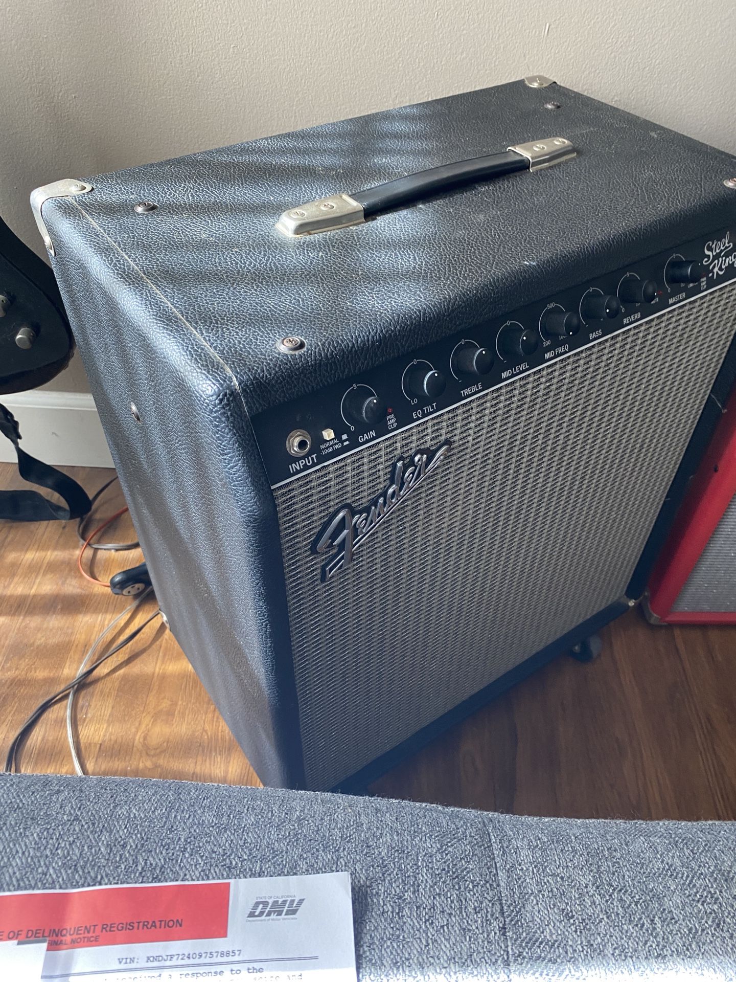 Fender Steel King Guitar Amp - Exc Cond