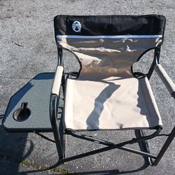 Coleman Deck Chair with Table