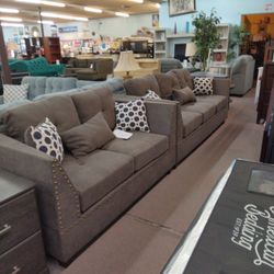 🥰 Close Out Sofa And Loveseat Set 