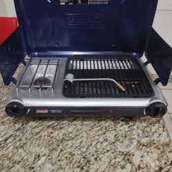 COLEMAN INSTA START GRILL STOVE Firm