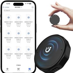 Magnetic Voice Recorder 64GB DSP5.0 Noise Reduction