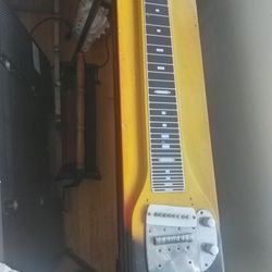 Vintage Fender Slide Guitar