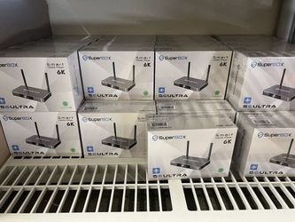 Brand New SuperBox S6 Pro, S6 Max, and S6 Ultra – Unopened and Ready to Use
