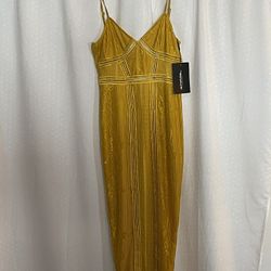 Mustard Dress 