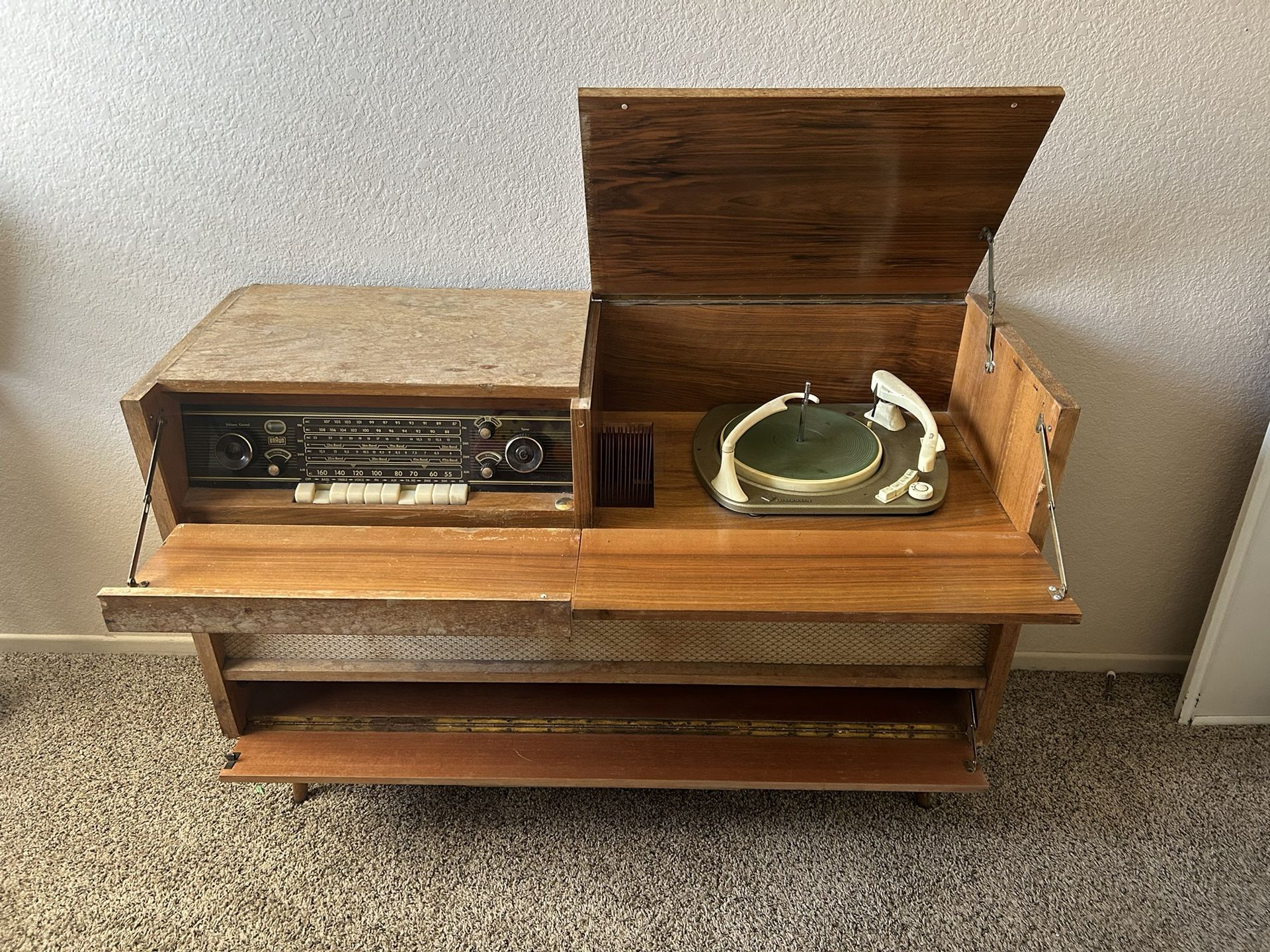 Telefunken Stereo Record Player Console