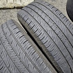 (TWO) 225 65 17 FALKEN TIRES 90% THREAD  $100 INSTALLED 