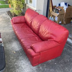 Red couch (used)