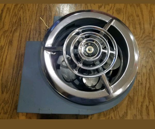 1960 New old stock Vintage NUTONE Scovill Exhaust Vent FAN Ceiling 10