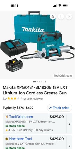 Makita grease gun