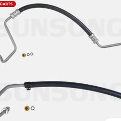 Power Steering Pressure And Return Hose Line