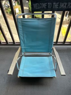 Vintage Rio folding beach chair