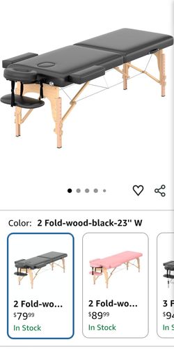 New Portable Massage Table