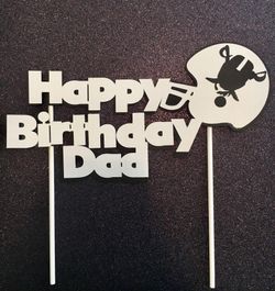 Raiders Cake Topper