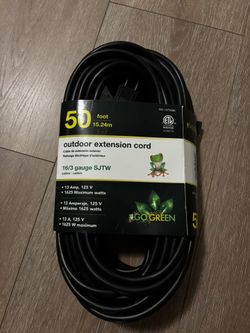 GoGreen Power Outdoor Extension Cord