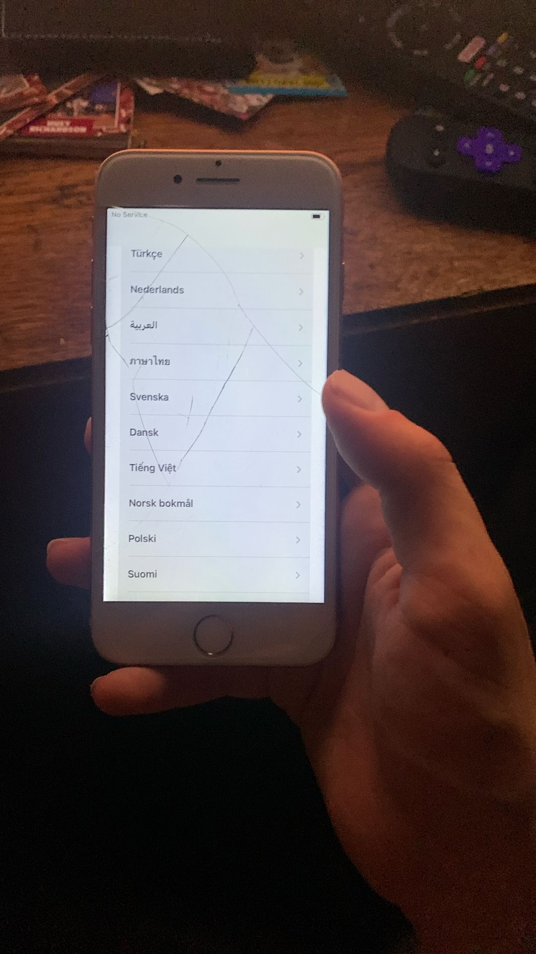 Cracked Iphone8 -Unlocked