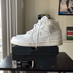 Jordan 1 Mid (2017) - Used, Size 10.5