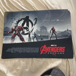 Brand New AVENGERS ENDGAME WEEK 1 AMC IMAX MINI POSTER