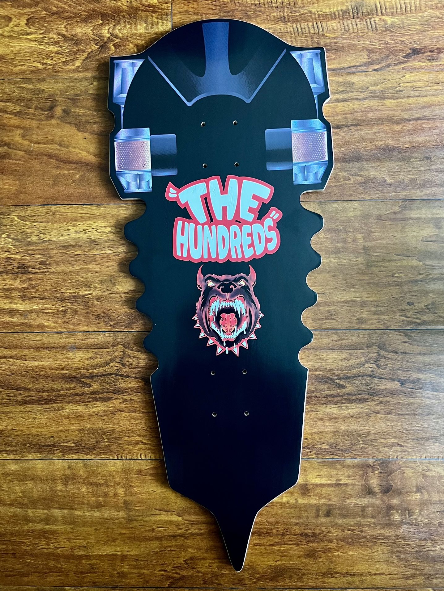 The Hundreds Back to the Future Skateboard Deck