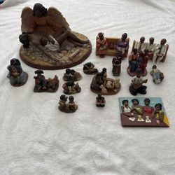 Figure Statue Home Decor 16 Pieces