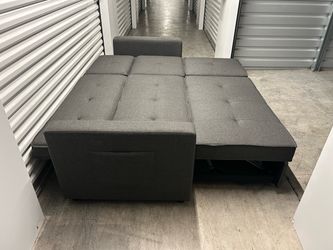 Amazing sleeper sofa 2 sections pull out bed platform