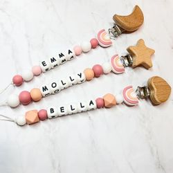 Custom pacifier Clips 