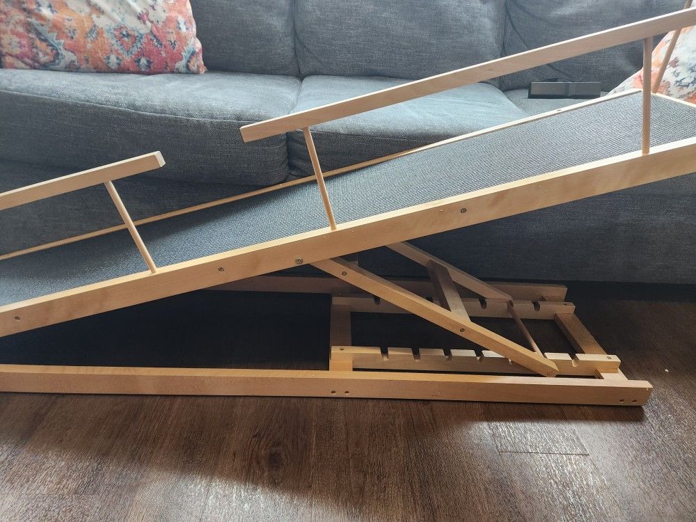 New Dog ramp for Bed with rails