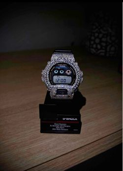 Iced out G-shock