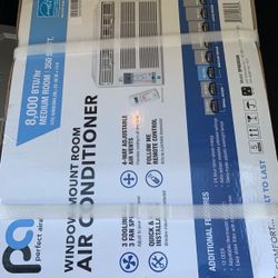 Window Mount Air Conditioner (AC) Unit