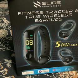 Fitness Tracker &  Wireless Earbuds