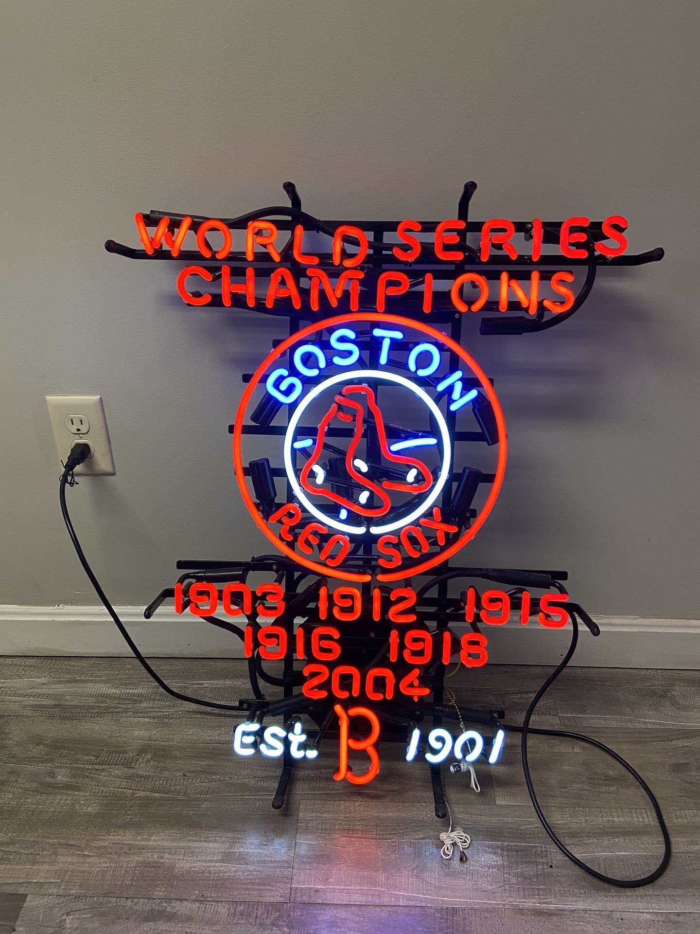 Red Sox Neon Sign 