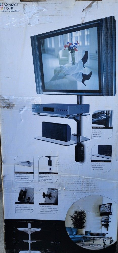 Wall Mounted Component Shelf System MOD. AXWG03