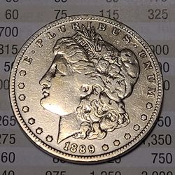 1889-O Morgan Silver Dollar 