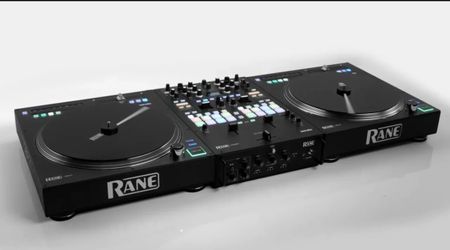 Rane 72, pair of Twelve’s with flight cases and dust covers