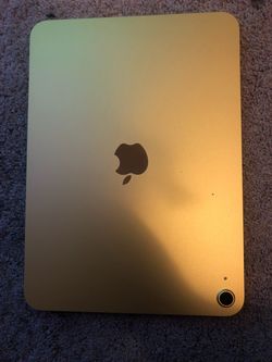 Apple iPad Air Yellow Aluminum Tablet