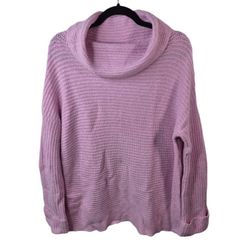 Pilcro Womens Sweater Size S Pullover Cowl Neck Long Sleeve Top Oversized Cozy 