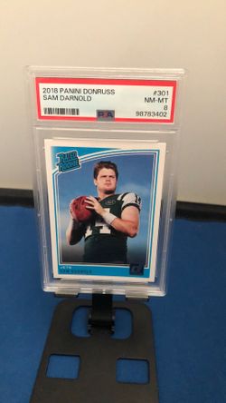 SAM DARNOLD ROOKIE PSA 8