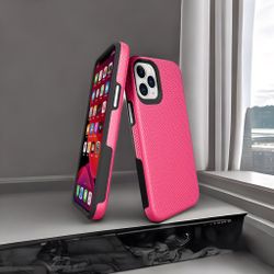 Chic Blush Pink
iPhone 13 Case - Chic Blush Pink, Ultra-Slim, Triangle Design - Uncompromised Style & Durability