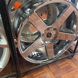 22x9 K9 K15 Chrome Wheels – 6x139.7 6-Lug Truck & SUV Rims