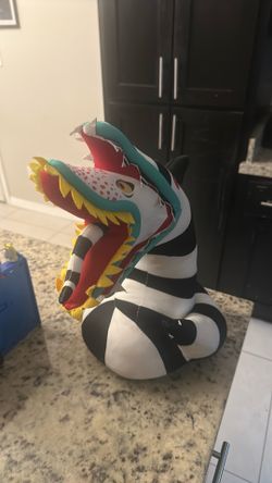 Beetlejuice sandworm plush