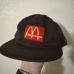 Travis Scott Cactus Jack x McDonald's Arches Snapback Hat