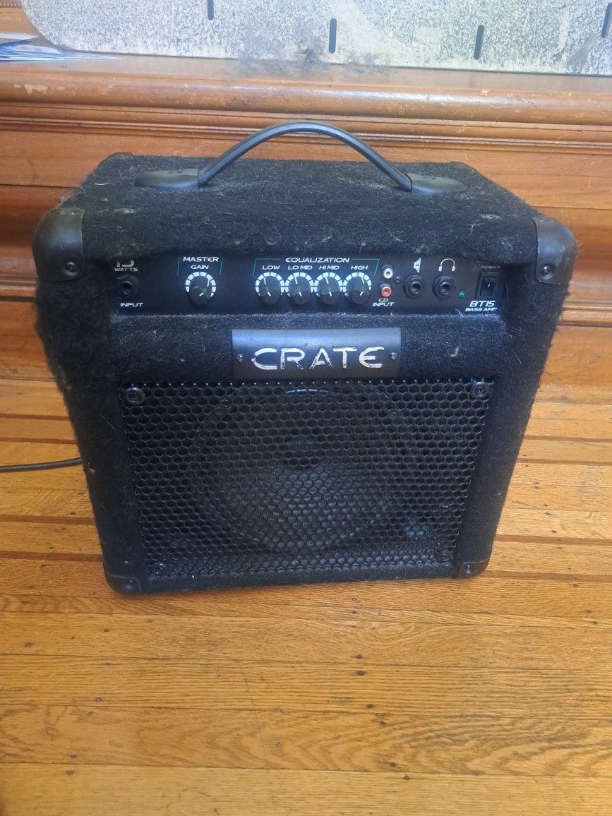 Crate Bass Amp
