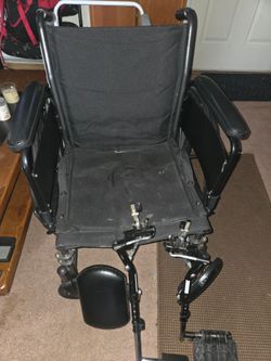 Drive black wheelchair