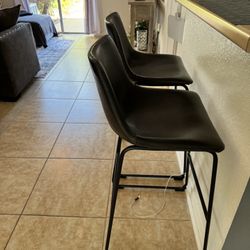 Two Bar Stools 